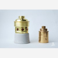 Metal/ceramic old style lampholder E40 - SALE
