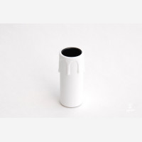 Candle  lampholder,  white E14