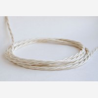 Twisted Textile Cable 3x2.5mm2 - Beige