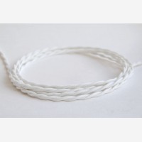 Twisted cable - White