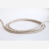 Twisted cable - Light linen