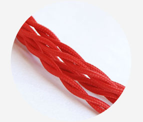 Twisted cord "Red"