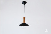 Pendant lamp EW Elba, black