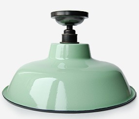 Emailitud laelamp TLN, roheline. Juheko disain, toodetud Ungaris