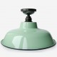 Enamel ceiling lamp TLN, green