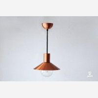 Pendant lamp EW-metal, copper