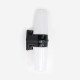 Sienas lampa Bernadotte Double, melna