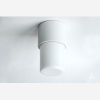 Seinä- / kattovalaisin Light On valkoinen