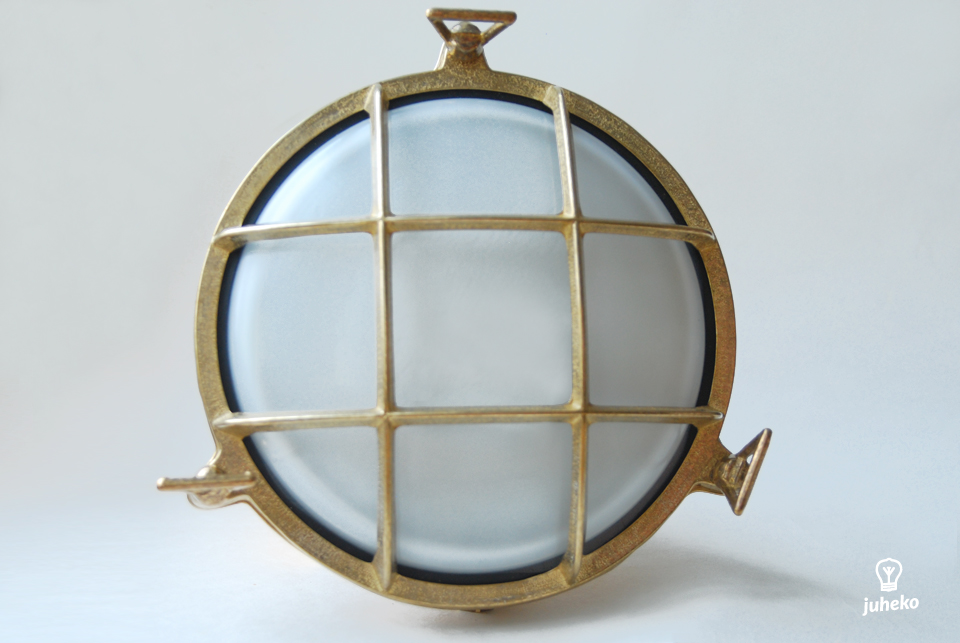 Lamp with grille Marine, IP64 Lamp with grille Marine, IP64