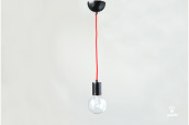 Pendant lamp metal, black