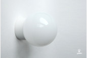 Wall/Ceiling Light Classic Globe 180, white