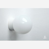 Wall/Ceiling Light Classic Globe 180mm, white 